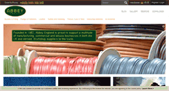 Desktop Screenshot of abbeyengland.com